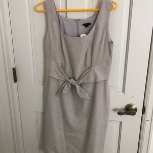 Beige linen Ann Taylor dress